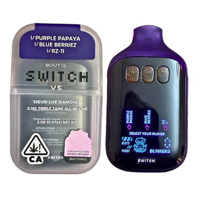 PURPLE PAPAYA X BLUE 