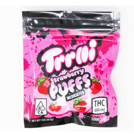 STRAWBERRY PUFF 600MG